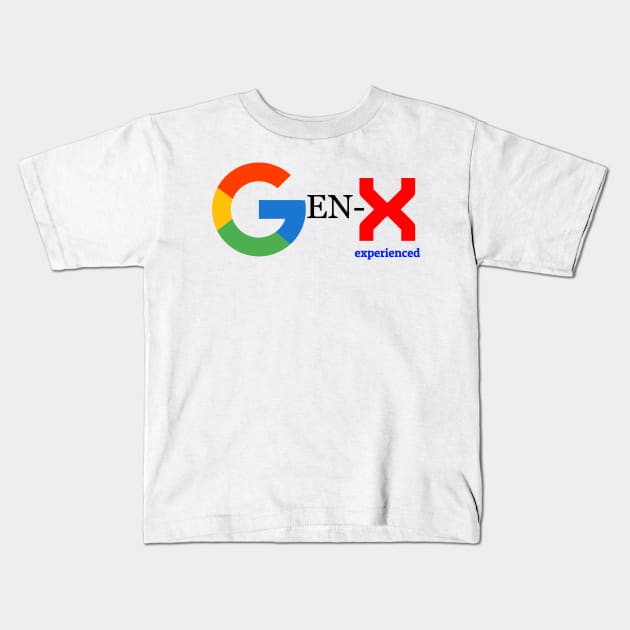 X Generation' Group of people Shop Kids T-Shirt by PPWonderStore